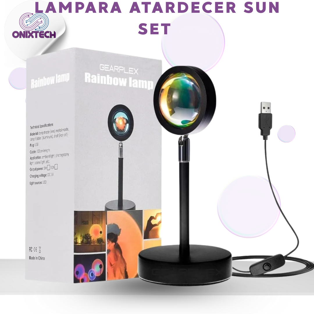 Miniatura 2 de LAMPARA ATARDECER SUN SET